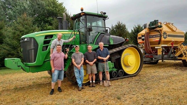 Delhotal farms host guests from Ukraine