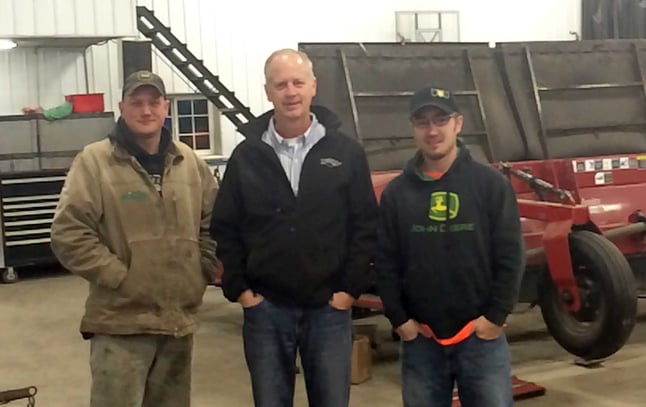 Brian Ryberg Jason Anderson Chris Leske Ryberg Farms