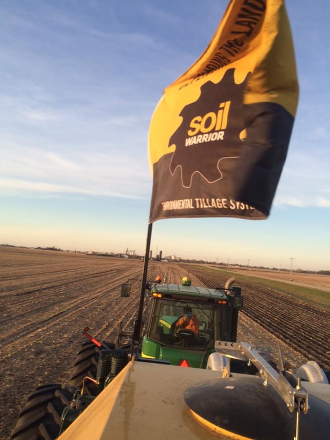 Ryberg strip till with SoilWarrior