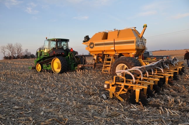 SoilWarrior uses precision ag technology to stay on zone
