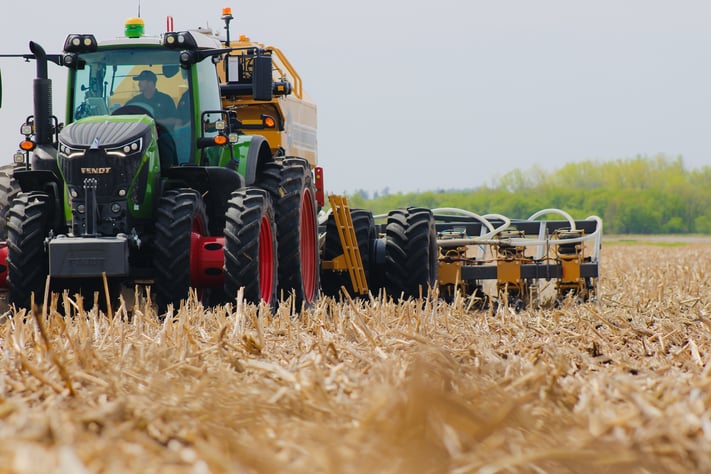 SoilWarrior running successfully through heavy corn stalks