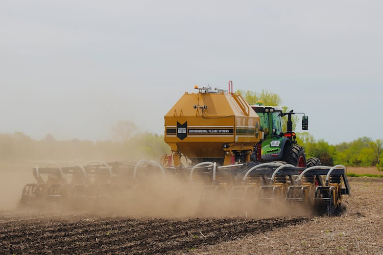 SoilWarrior in Soybean Stubble