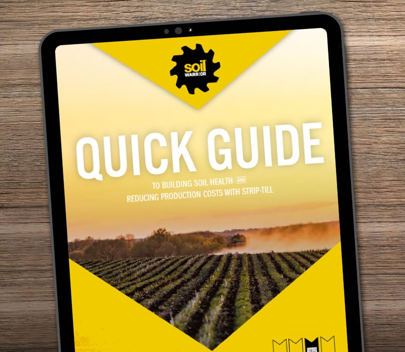 SoilWarrior Quick Guide on a tablet compter