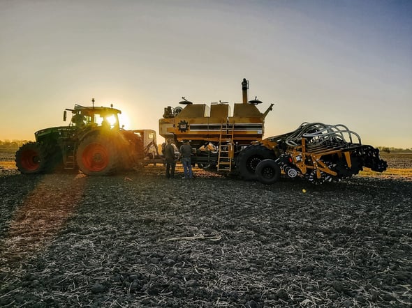 SoilWarrior at Mickey Gottsch's farm in Nebraska