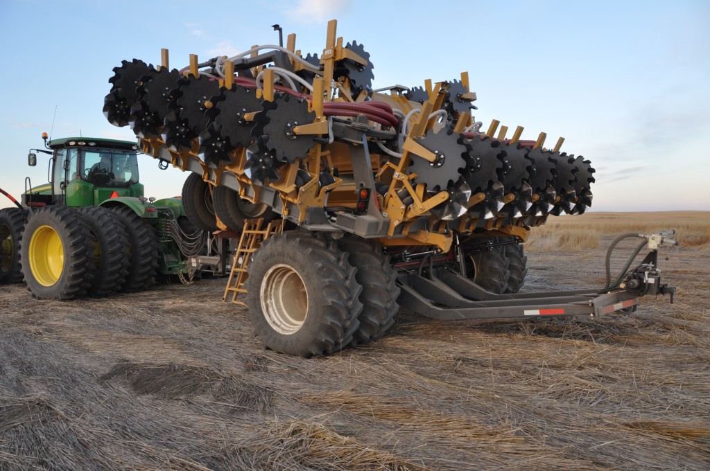 SoilWarrior N preparing for the field